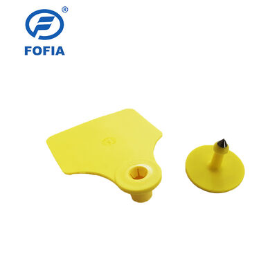 ICAR Fofia T904 สัตว์ Ear Tag Chip สินค้าใหม่ คุณภาพดี RFID TPU เลเซอร์โคด 3 ปี การรับประกัน