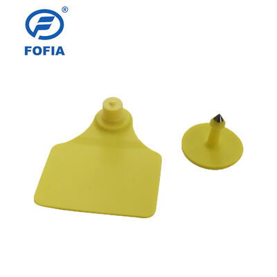 ICAR Fofia T904 สัตว์ Ear Tag Chip สินค้าใหม่ คุณภาพดี RFID TPU เลเซอร์โคด 3 ปี การรับประกัน