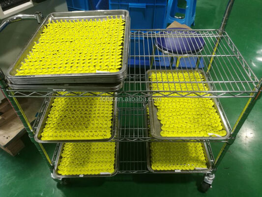 น้ําทนทาน ICAR Fofia T904 + T901 ชิปติดป้ายหูสัตว์ RFID TPU ไลเซอร์โคด 3 ปีรับประกันการติดตามวัว