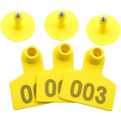 FOFIA แท็กหู TPU RFID T904+T901 กันน้ําใหม่สําหรับการติดตามวัว