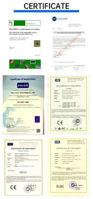 FOFIA ไมโครชิปสัตว์ RFID 134.2kHz FDX/EM4305 กันน้ำ IP67 สำหรับปศุสัตว์ วัว/หมู/แกะ สัตว์เลี้ยง แบบฉีด PP