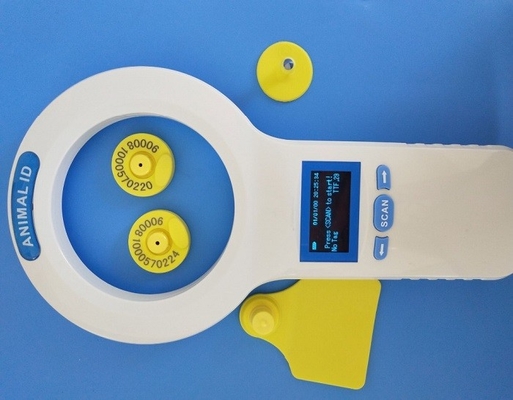 ISO11784/85 เครื่องสแกนไมโครชิป RFID ที่เข้ากันได้ สําหรับการระบุตัวสัตว์ เครื่องสแกนไมโครชิปสําหรับสุนัข