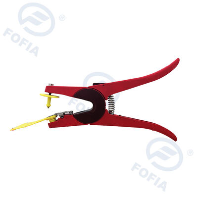 เครื่องยิงป้ายหูสัตว์ฟาร์ม FOFIA โลหะอลูมิเนียมอัลลอยด์ พร้อมการเข้ารหัสเลเซอร์สำหรับวัว สุกร แกะ ม้า รับประกัน 3 เดือน