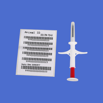 134.2KHz Rfid รหัสสัตว์ปลาติดตาม ISO Transponder Microchip Implant สำหรับ Dog &amp; Cat &amp; Vet
