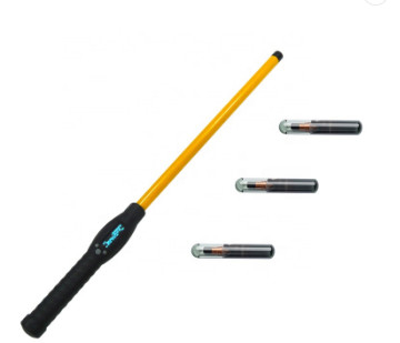 134.2khz Stick Rfid Animal Microchip Reader เครื่องสแกนสัตว์เลี้ยงรูป 79 * 10 * 10 ซม