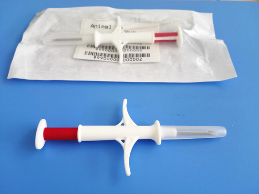 ISO11784 / 11785 สัตว์เลี้ยง Id Microchip สำหรับสุนัขและแมวติดตาม 134.2 กิโลเฮิร์ตซ์ FDX-B ICAR
