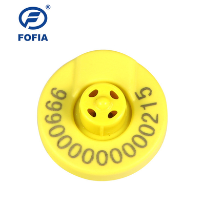 แท็กหูอิเล็กทรอนิกส์ RFID แท็กติดตามสัตว์สําหรับวัว แกะ