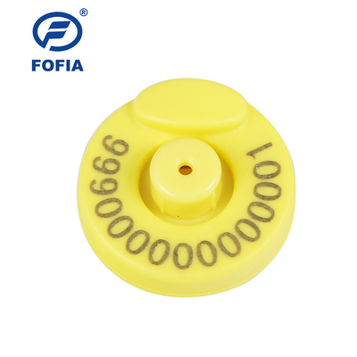 125khz ISO11784/5 FDX - B แท็กหูสัตว์ Rfid ระยะไกลสำหรับการจัดการแกะโค