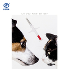 Animal Identification Pet ID Microchip พร้อมสติกเกอร์ 6 ช่องสัญญาณแบบฉีดได้