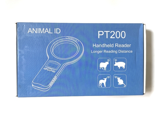 แบบพกพา 134.2 Khz RFID Microchip Scanner FDX-B เครื่องอ่านแท็กหูสัตว์แบบใช้มือถือ