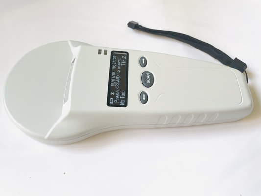 RoHS Universal HDX Microchip Scanner สำหรับสัตว์เลี้ยงพร้อมแบตเตอรี่ลิเธียมแบบรีชาร์จ