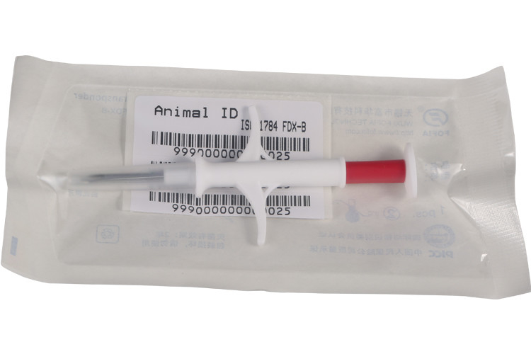 2.12 * 12 มม. Pet ID Microchip สำหรับการติดตามสุนัข, ช่องสัญญาณฉีดมาตรฐาน ISO11784 / 5