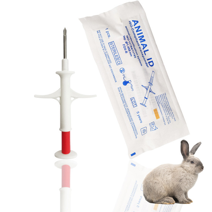 ทรานสปอนเดอร์แบบฉีดได้ ICAR Animal ID Microchip 134.2KHz Identity Chip สำหรับการติดตามสุนัข