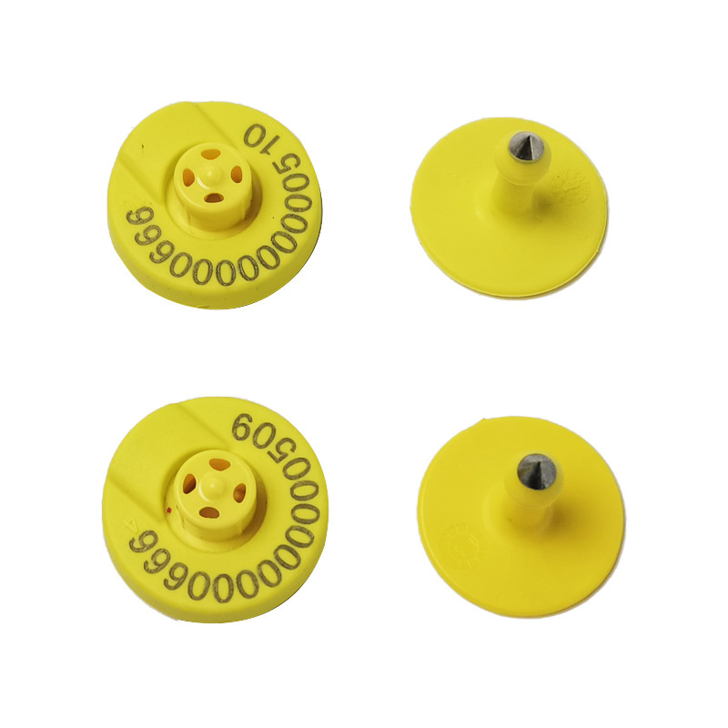 วัว อิเล็กทรอนิกส์ Ear Tag วัว Tag สําหรับวัว LF RFID Tags USDA ยอมรับวัว tag