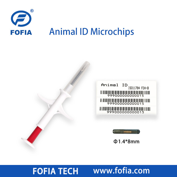 20 ปีการทํางาน RFID สัตว์ ชิป Pet Id ไมโครชิปฉีดสําหรับสัตว์ด้วยฉีด
