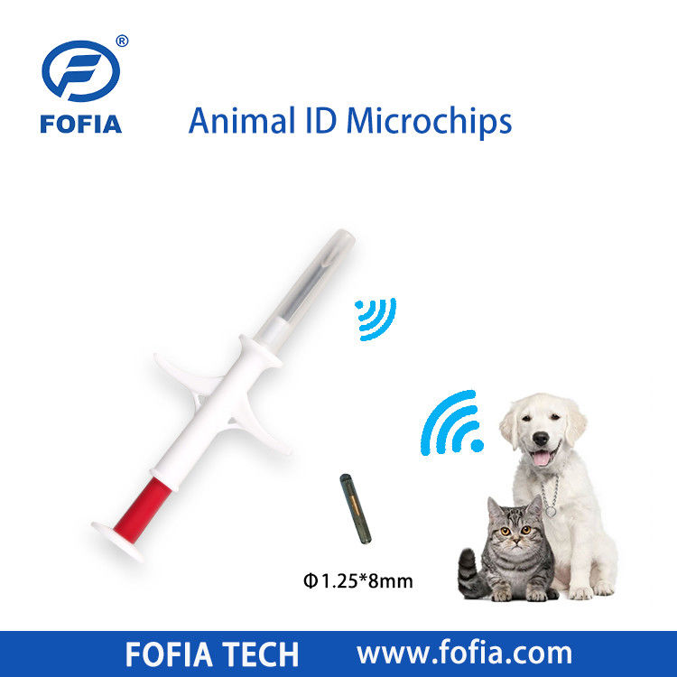 Fofia 2026 ขายร้อน RFID 134.2kHz สัตว์ ID Microchip รวมประเภทหู ZS009 กันน้ำสำหรับวัวสัตว์เลี้ยงฉีด