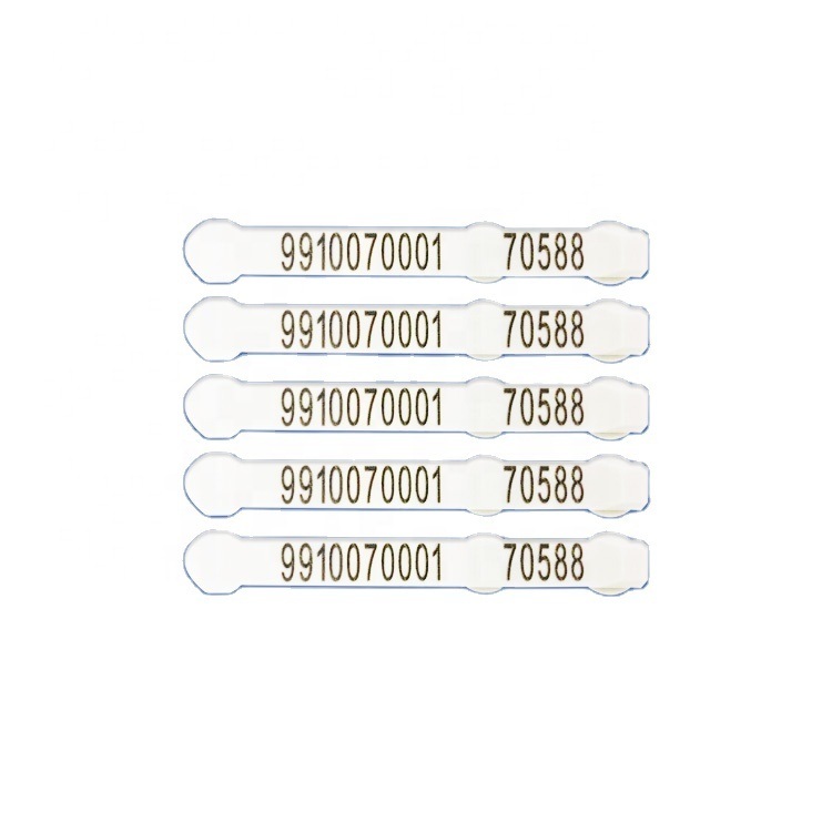 ISO11784/5 FDX-B RFID Animal Tag with 18cm Reading Distance and 5-Year Validity Mini Sheep Ear Tag