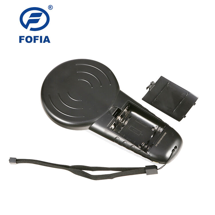 อุปกรณ์ระบุสัตว์เลี้ยง เครื่องสแกนไมโครชิปพกพาทํางานในความถี่ 125khz 1342khz สําหรับการสแกน RFID ของสัตว์เลี้ยง