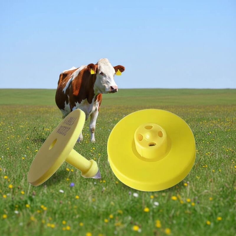 แท็กหู RFID ทนทาน 134.2kHz สําหรับปศุสัตว์ที่มีมาตรฐาน ISO11784/5 FDX-B และการออกแบบกันน้ํา