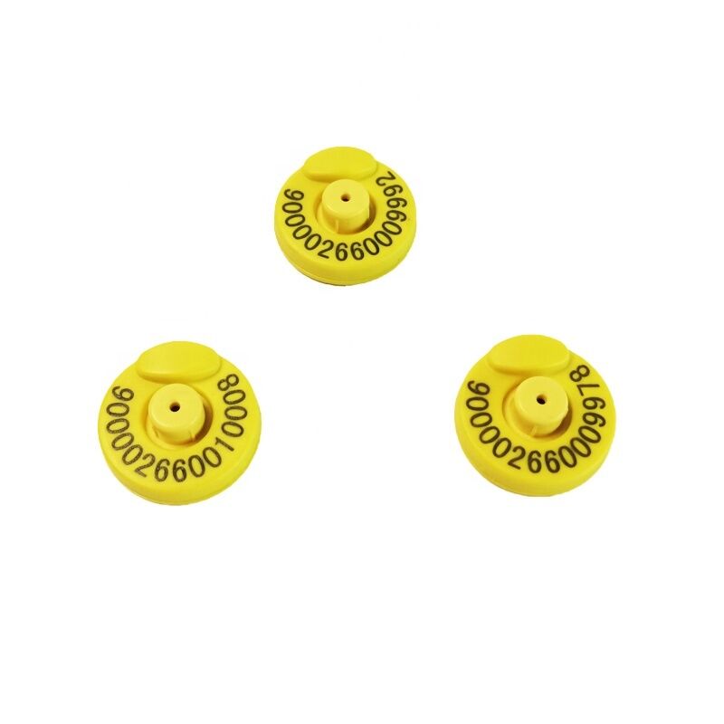 Fofia Universal Livestock Ear Tags-ISO/ICAR Certified TPU RFID Tags ระยะทางการอ่าน 17 ซม. สําหรับวัวแพะ การจัดการฟาร์ม