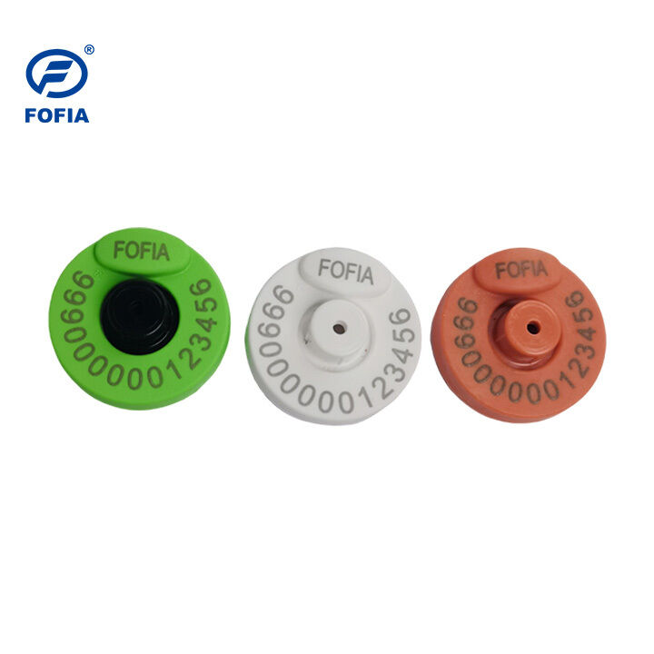 FOFIA RFID อิเล็กทรอนิกส์ Ear Tag กับใบรับรอง ICAR ครบถ้วน สําหรับการติดตามวัวและแกะ
