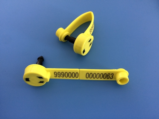 Animal Rfid Sheep Ear Tags พลาสติก ISO 11784 134.2 Khz