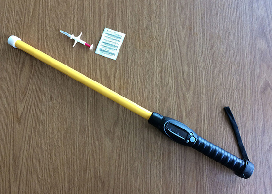 เครื่องอ่าน RFID Stick สำหรับสัตว์ระยะไกลสำหรับสแกนแท็กหูแกะ Eid Reader