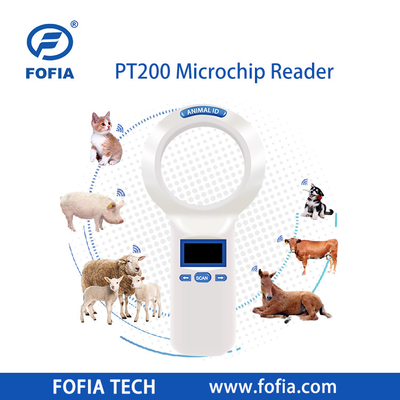 Mini ICAR Certified Pet Rfid Reader สัตว์ Microchip อ่าน 134.2 กิโลเฮิร์ตซ์ LF
